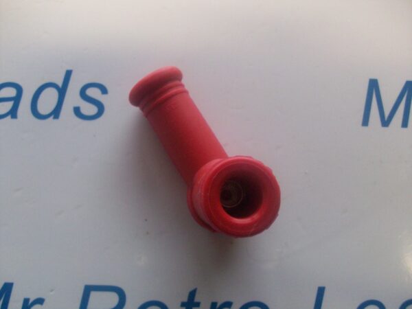 2 X Red Spark Plug Boot Cap 5 Ohm Replaces Tb05ema / 708.00.92 / 401222 / Pro 5u