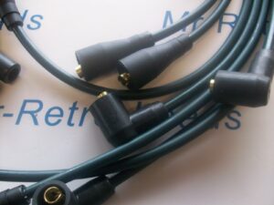 7mm British Racing Green Performance Ignition Leads Triumph Stag 3.0 V8 Quality