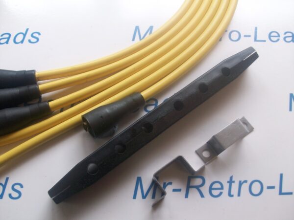 8mm Performance Ignition Leads Fits Jaguar E Type Xj6 Xk Mk2 & Clamp Separator