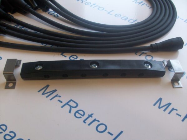 8mm Performance Ignition Leads Fits Jaguar E Type Xj6 Xk Mk2 & Clamp Seporator..