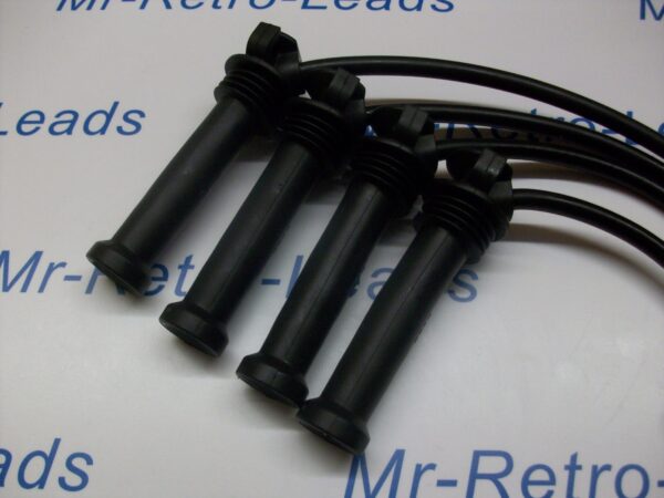 Black 10mm Performance Ignition Leads For The Fiesta St150 Mk6 Vi Quality Leads