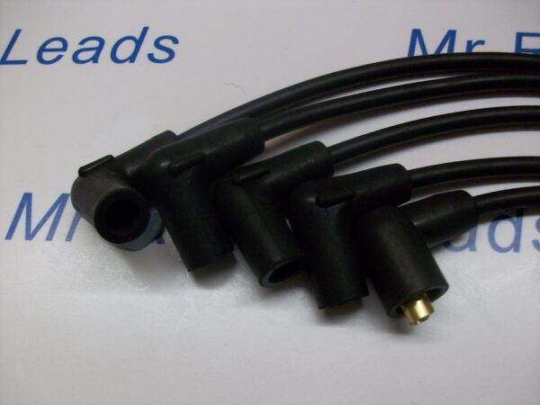Black 7mm Copper Core Ignition Leads Willys Jeep 1941 > 1945 Quality Built Leads