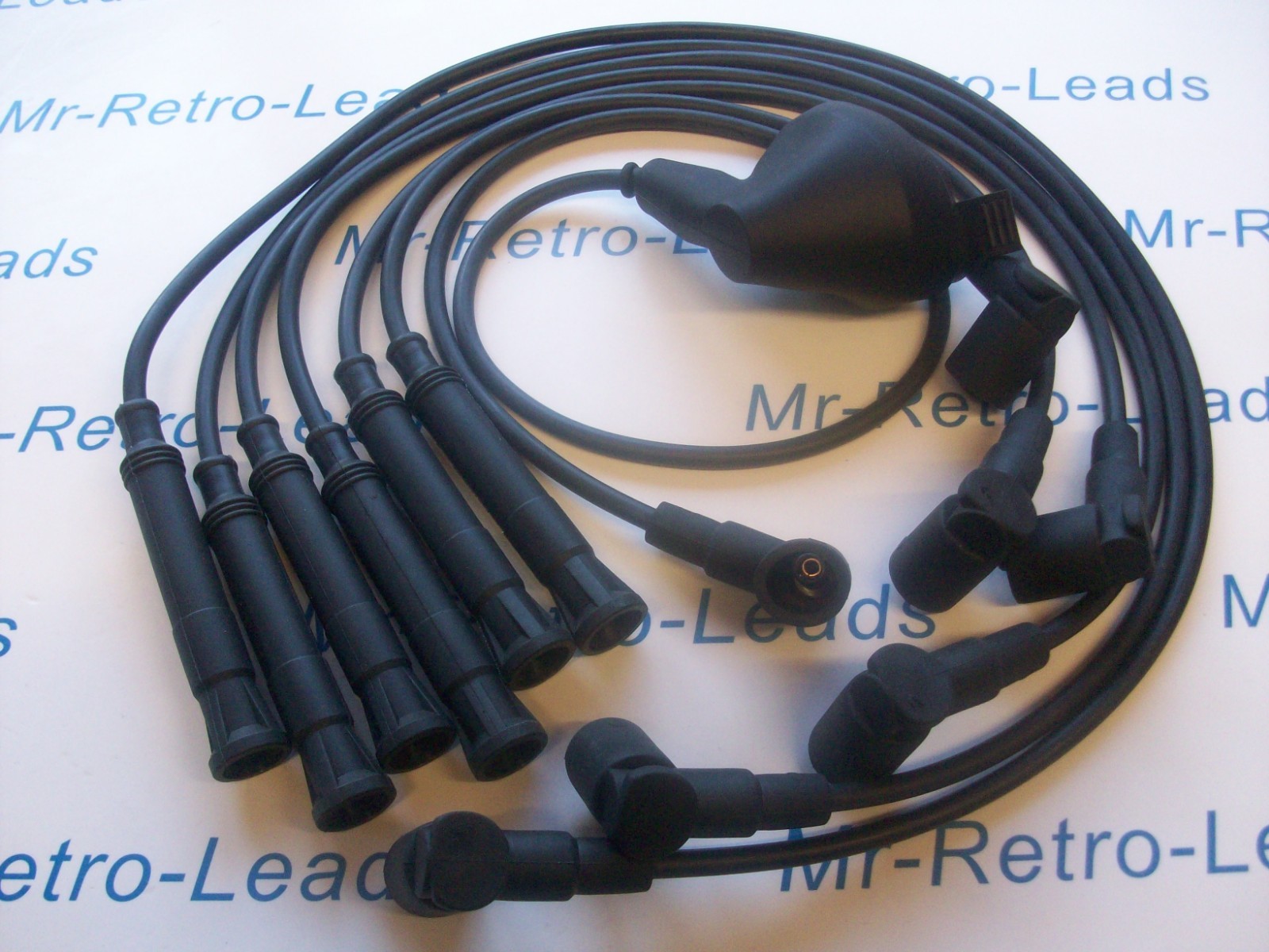 Black 7mm Ignition Leads For 628csi M30 B28 E30 325i 325 M20 B25 E24 Quality Ht