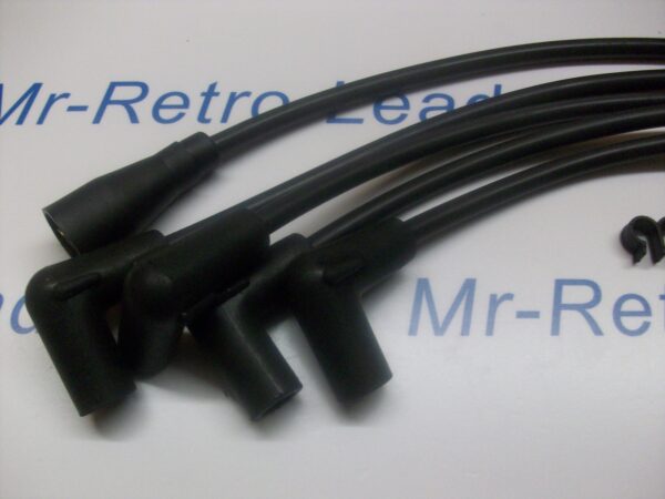 Black 7mm Ignition Leads Austin A30 A35 A40 50 55 60 Quality Hand Built Leads Ht