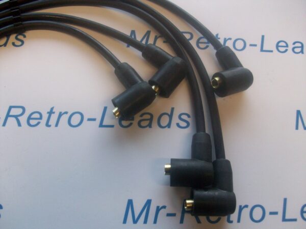 Black 7mm Ignition Leads Triumph Tr3 Tr4 Tr4a Quality Ht Leads Hand Built