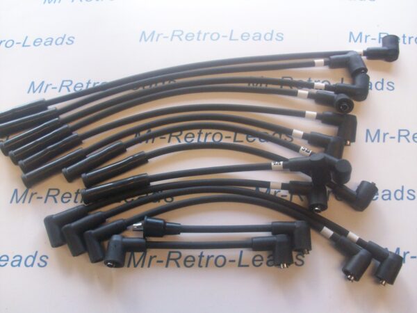 Black 7mm Ignition Leads Fits Jaguar Xjs The Set Has X 2 Coil Leads  Af11016