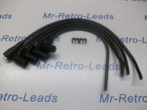 Black 7mm Performance Ignition Leads Austin A35 Saloon Countryman 1956 1962 Ht