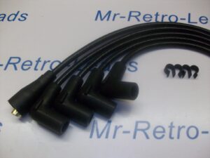 Black 7mm Performance Ignition Leads Austin A35 Saloon Countryman 1956 1962 Ht