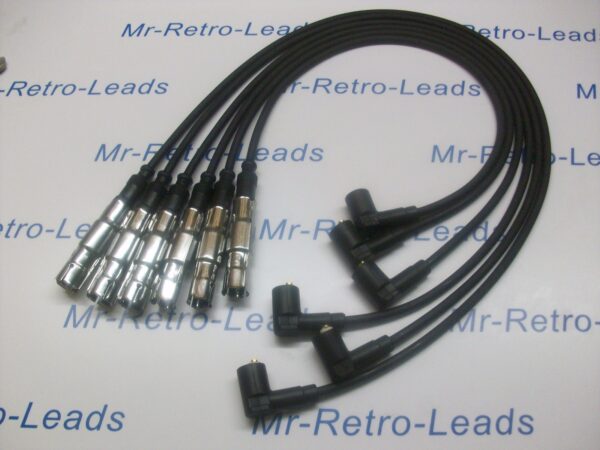 Black 7mm Performance Ignition Leads Vr6 Mk3 Vr6 Obd2 Passat 2.8 Quality Leads