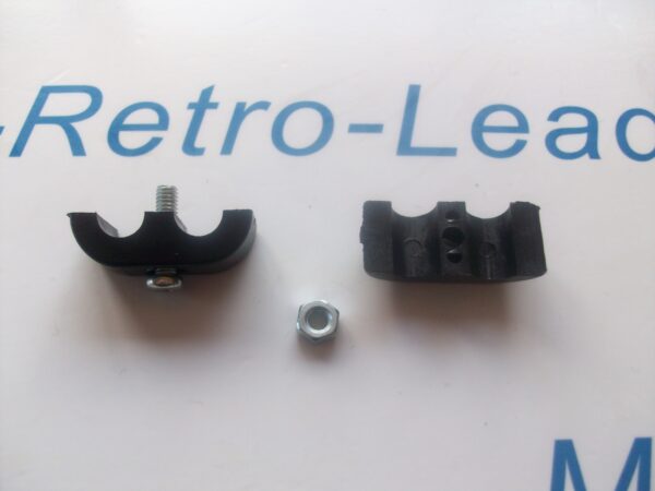 Black 8mm Ignition Lead Ht Clip Holder Separator Clamp Holder Spacer Kit 2 Way