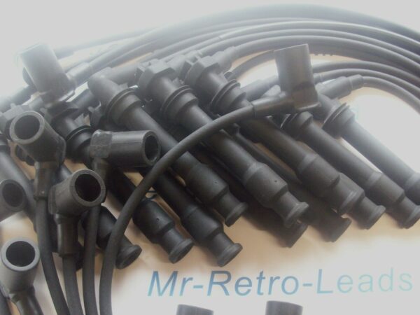 Black 8mm Ignition Lead Set For The 911 964 Awd 3.6 Carrera 4 1988 > 1993 Coupe