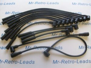 Black 8mm Performance Leads Jaguar For The  E-type S3 Roadster E-type S3 2+2 Ht