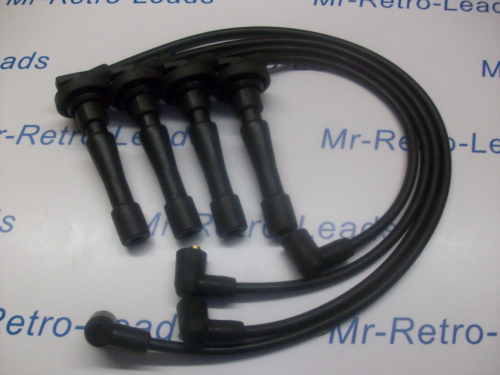 Black 8mm Performance Ignition Leads For The Civic B16 B18 Dohc Engines Quality