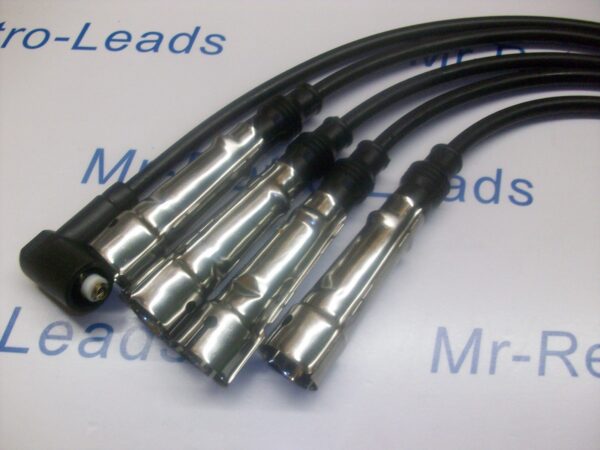 Black 8mm Performance Ignition Leads Golf Mk1 Gti   M4 Fitment Cap Quality Leads