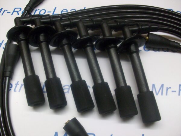 Black 8mm Performance Ignition Leads For The 911 1963-1990 Targa Quality Leads
