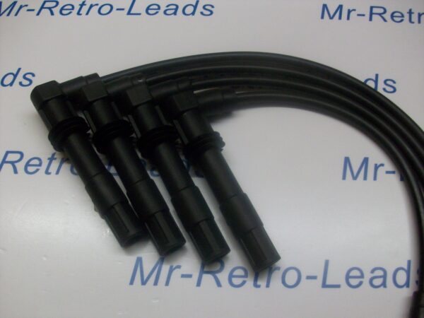 Black 8mm Performance Ignition Leads For Ibiza Cordoba 1.4 1.6 16v Quality Lead