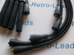 Black 8mm Performance Ignition Leads For Bmw 02 Series 2002 1802 1602 1600 1502