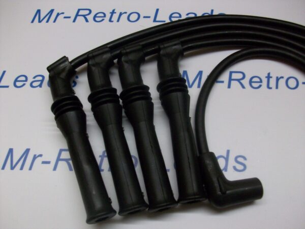 Black 8mm Performance Leads For 309 405 1.9 Mi16 16v Bx19 16v Quality Ht Leads