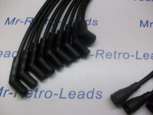 Black 8mm Performance Ignition Leads Rover Sd1 Sdi 3.0l 3.5l 3.9l V8 Hand Built