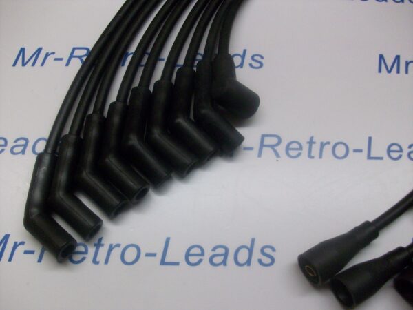 Black 8mm Performance Ignition Leads Rover Sd1 Sdi 3.0l 3.5l 3.9l V8 Hand Built