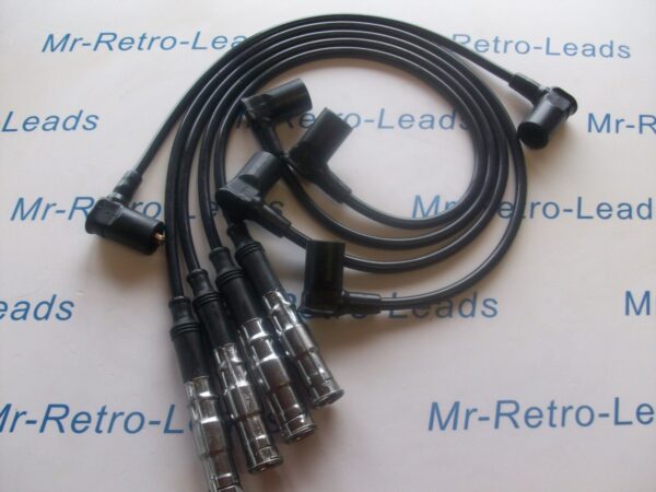 Black 8mm Performance Ignition Leads Fits The Mercedes 230e 200 W123 1976-1985