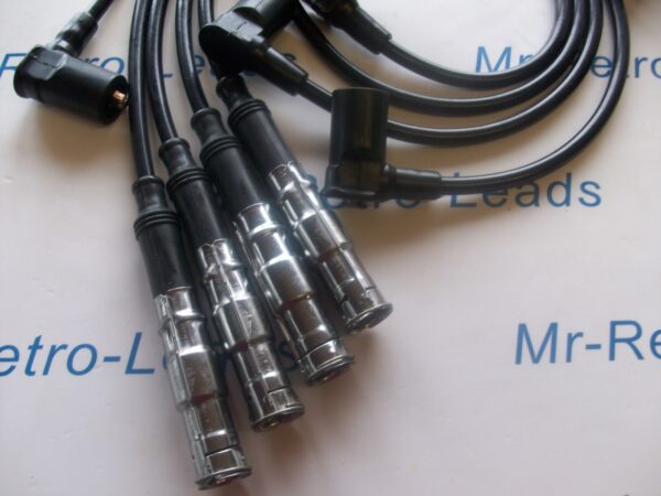 Black 8mm Performance Ignition Leads Fits The Mercedes 230e 200 W123 1976-1985