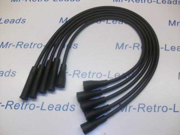 Black 8mm Performance Ignition Leads For Escort Mk2 Mk3 Fiesta Mk1 Mk2 Quality