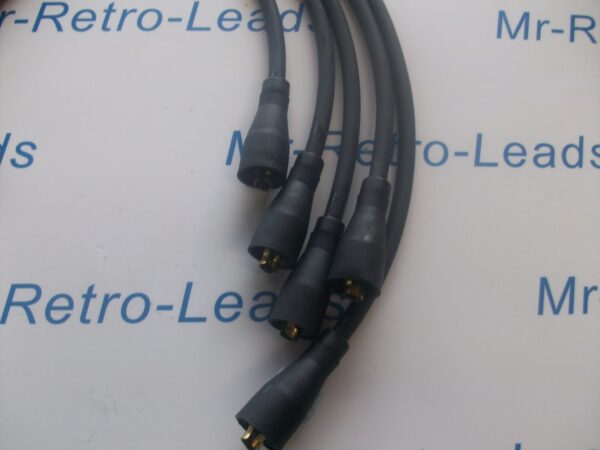Black 8mm Performance Ignition Leads For The Fiesta Mk1 950 1.1 Ht Quality Leads
