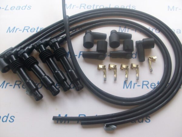 Black 8mm Performance Ignition Lead Kit C20let C20xe Cavalier Calibra Quality Ht