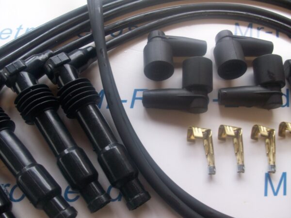 Black 8mm Performance Ignition Lead Kit C20let C20xe Cavalier Calibra Quality Ht
