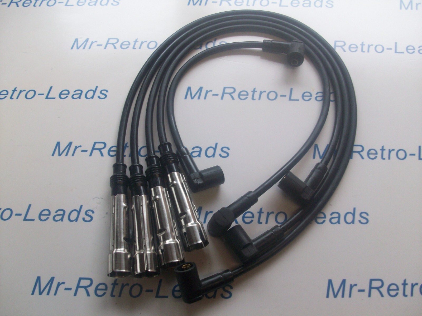 Black 8mm Performance Ignition Leads Fits The 924 Gt 2.0 Turbo Quality Ht Leads