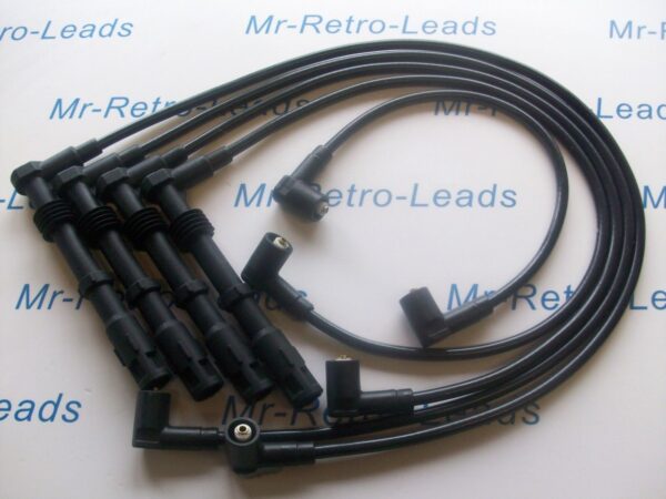 Black 8mm Performance Ignition Leads For Golf Mk2 Gti 16v Quality Hand Built