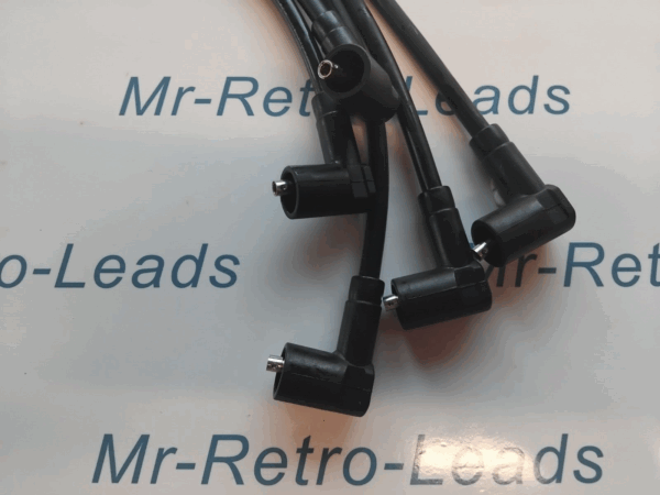 Black 8mm Performance Ignition Leads Fits The Bmw 3 Series Saloon 318i E21 E30