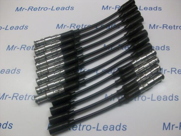 Black 8mm Performance Ht Leads For Mercedes M112 320 280 240 Sl S E C Crossfire