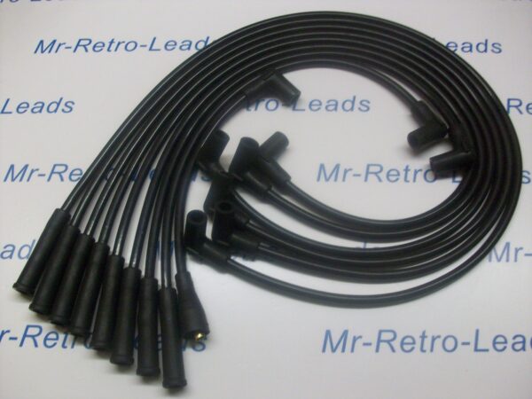 Black 8mm Performance Ignition Leads Mopar Chevrolet Big Block Hei Quality Leads