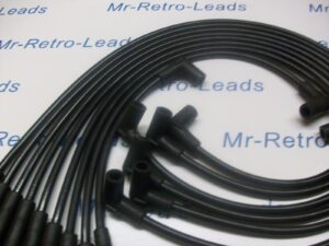 Black 8mm Performance Ignition Leads Mopar Chevrolet Big Block Hei Quality Leads