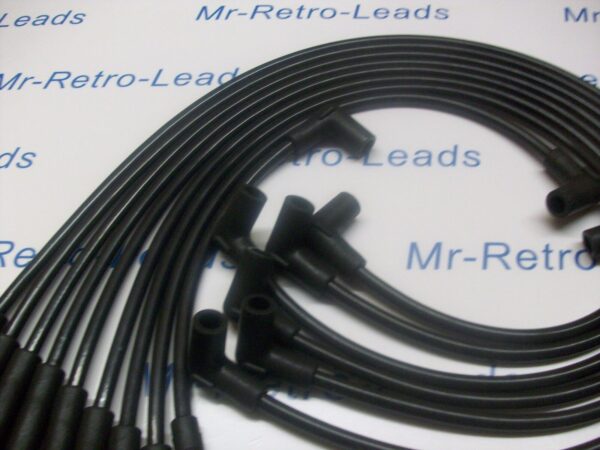 Black 8mm Performance Ignition Leads Mopar Chevrolet Big Block Hei Quality Leads