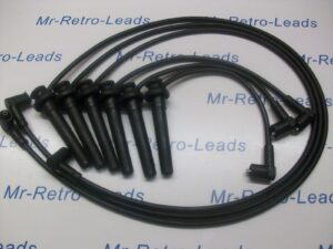 Black 8mm Performance Ignition Leads For The Mondeo St220 Mkiii 3.0i V6 24v Ht