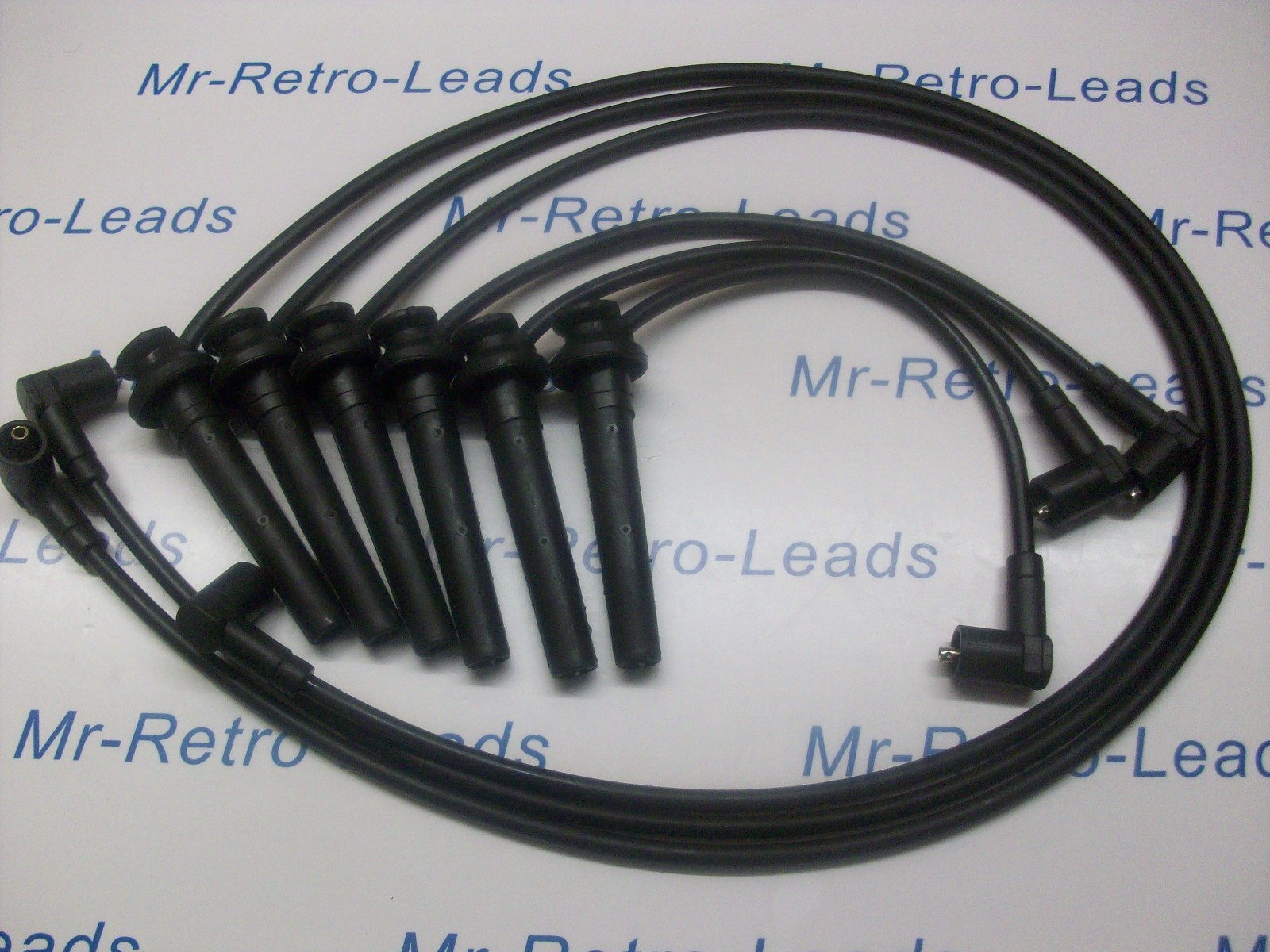 Black 8mm Performance Ignition Leads For The Mondeo St220 Mkiii 3.0i V6 24v Ht