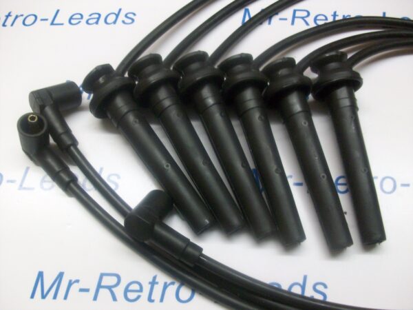 Black 8mm Performance Ignition Leads For The Mondeo St220 Mkiii 3.0i V6 24v Ht