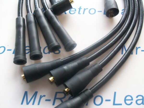 Black 8mm Performance Ignition Leads Ford Pinto 4 Cylinder Hand Built Quality