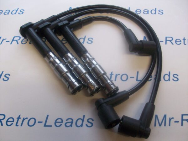 Black 8mm Performance Ignition Leads For Mercedes 320 280 Sl C E G S M104 Leads