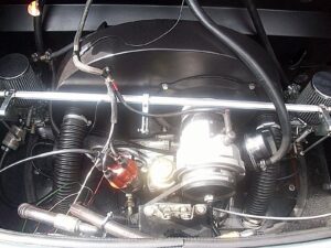 Black 8mm Performance Ignition Leads For Beetle & T2 1968-1979 Quality Ht Leads