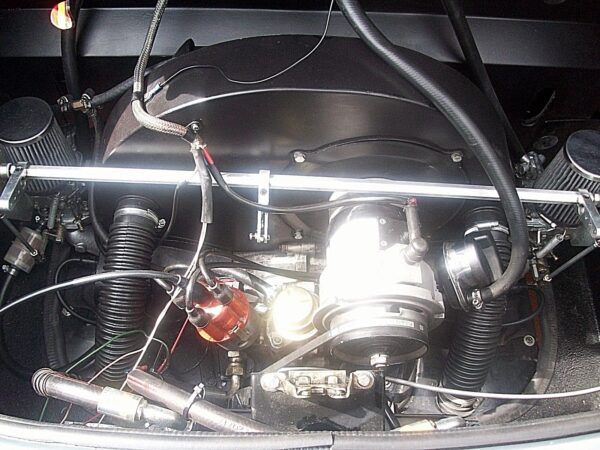 Black 8mm Performance Ignition Leads For Beetle & T2 1968-1979 Quality Ht Leads