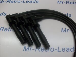 Black 8mm Performance Ignition Leads For Fabia Octavia 1.6 1.4 16v Quality Lead