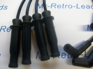 Black 8mm Performance Ignition Leads Rover Discovery 2.0 Mpi 89 > 98 Quality Ht