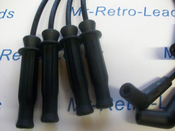 Black 8mm Performance Ignition Leads Rover Discovery 2.0 Mpi 89 > 98 Quality Ht