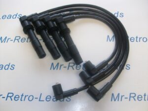 Black 8mm Performance Ignition Leads Golf A2 1.4 Seat Arosa 1.4 1.6 16v Quality