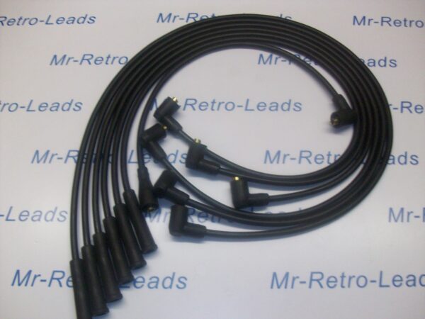 Black 8mm Performance Ignition Leads For Rover Sdi 2200 2600 Quality Leads Ht..