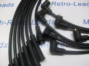 Black 8mm Performance Ignition Leads For Rover Sdi 2200 2600 Quality Leads Ht..